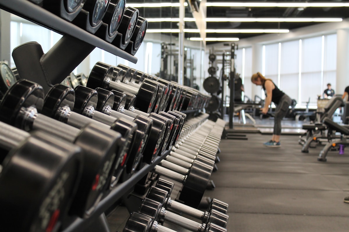 Sala de musculación de RAW Performance Club